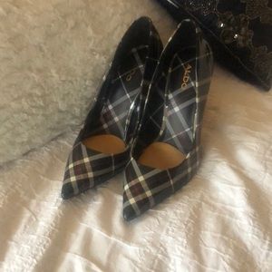 Aldo Plaid Pump